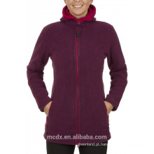 Jaqueta feminina 2014 Roupa exterior Polar polar interior O tanque de revestimento resistente ao vento